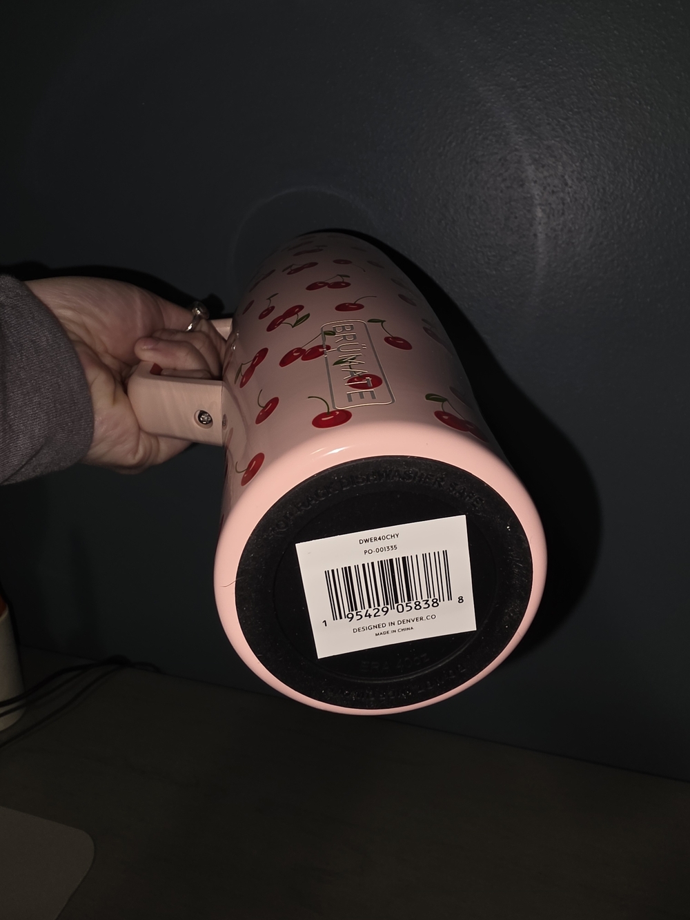BrüMate 40 oz. Era Water Bottle: Cherry Edition Nwt - Picture 11 of 11